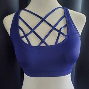 NWOT Victoria Sport Royal Blue Sports Bra